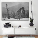 Quadro Stampa su Tela Monaco nella Neve, Caspar David Friedrich - CupidoDesign