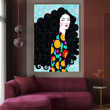Quadro Stampa su Tela Mosaico Mistico - CupidoDesign