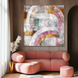 Quadro Stampa su Tela Mosaico di Onde- CupidoDesign