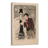 Quadro Stampa su Tela Mothu e Doria, Théophile Steinlen - CupidoDesign