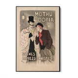 Quadro Stampa su Tela Mothu e Doria, Théophile Steinlen - CupidoDesign