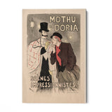Quadro Stampa su Tela Mothu e Doria, Théophile Steinlen - CupidoDesign