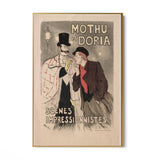 Quadro Stampa su Tela Mothu e Doria, Théophile Steinlen - CupidoDesign