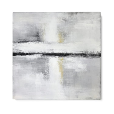 Quadro Stampa su Tela Movimento Grigio - CupidoDesign