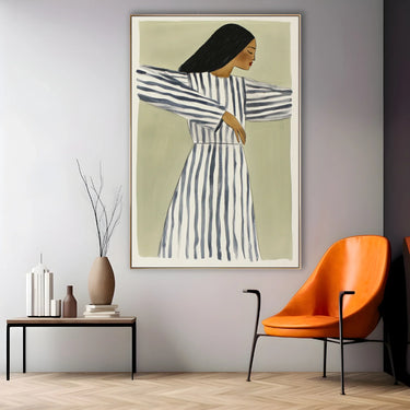 Quadro Stampa su Tela Movimento Leggero - CupidoDesign