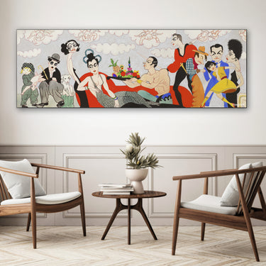 Quadro Stampa su Tela Murale Numero III, John Decker - CupidoDesign