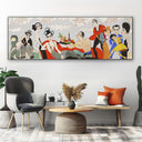 Quadro Stampa su Tela Murale Numero III, John Decker - CupidoDesign