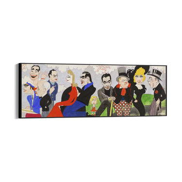 Quadro Stampa su Tela Murale Numero IV, John Decker - CupidoDesign