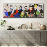 Quadro Stampa su Tela Murale Numero IV, John Decker - CupidoDesign