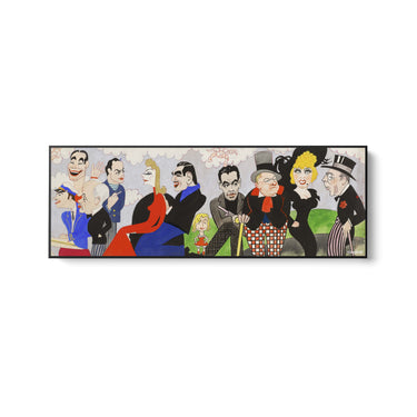 Quadro Stampa su Tela Murale Numero IV, John Decker - CupidoDesign