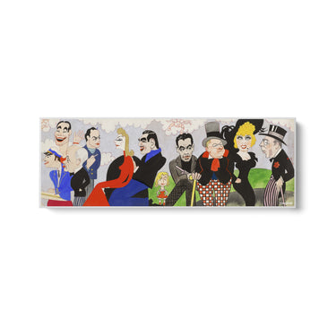 Quadro Stampa su Tela Murale Numero IV, John Decker - CupidoDesign