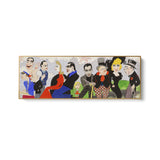 Quadro Stampa su Tela Murale Numero IV, John Decker - CupidoDesign