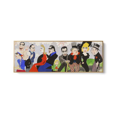 Quadro Stampa su Tela Murale Numero IV, John Decker - CupidoDesign