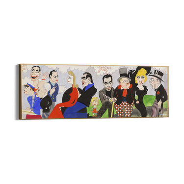 Quadro Stampa su Tela Murale Numero IV, John Decker - CupidoDesign