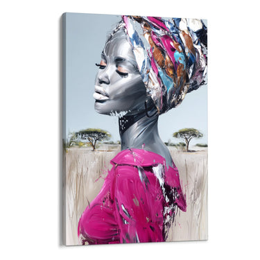 Quadro Stampa su Tela Musa Bianca - CupidoDesign
