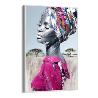 Quadro Stampa su Tela Musa Bianca - CupidoDesign