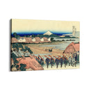 Quadro Stampa su Tela Nakahara nella provincia di Sagami, Katsushika Hokusai - CupidoDesign
