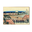 Quadro Stampa su Tela Nakahara nella provincia di Sagami, Katsushika Hokusai - CupidoDesign