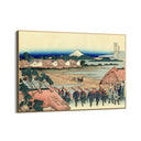 Quadro Stampa su Tela Nakahara nella provincia di Sagami, Katsushika Hokusai - CupidoDesign