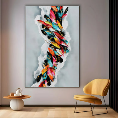 Quadro Stampa su Tela Nastro Creativo - CupidoDesign