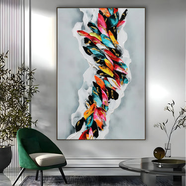 Quadro Stampa su Tela Nastro Creativo - CupidoDesign