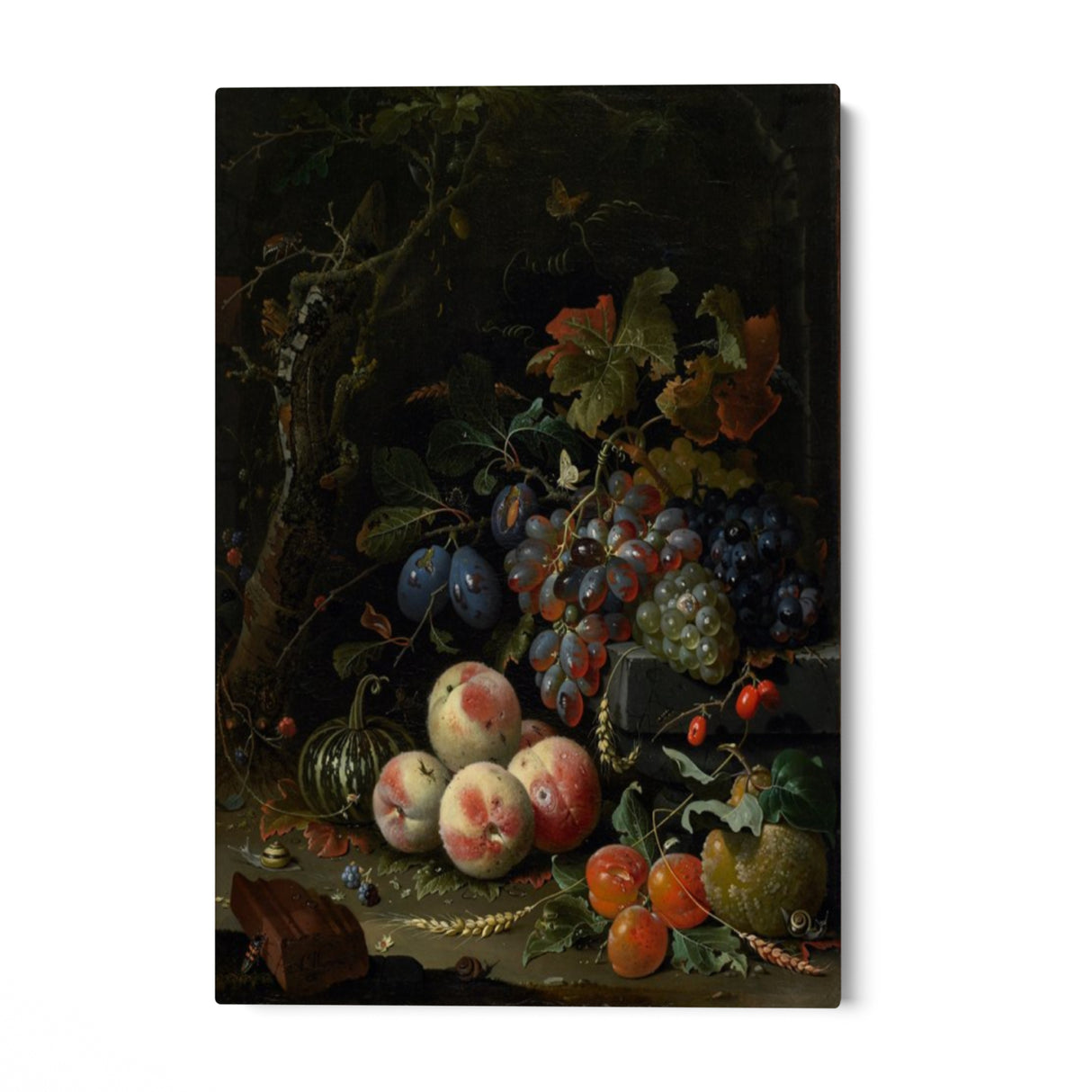 Quadro Stampa su Tela Natura morta, Abraham Mignon - CupidoDesign