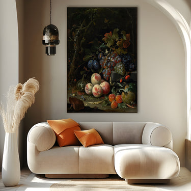 Quadro Stampa su Tela Natura morta, Abraham Mignon - CupidoDesign