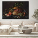 Quadro Stampa su Tela Natura morta con frutta, Abraham Mignon - CupidoDesign