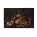 Quadro Stampa su Tela Natura morta con frutta, Abraham Mignon - CupidoDesign