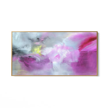 Quadro Stampa su Tela Nebbia Rosa - CupidoDesign