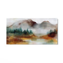 Quadro Stampa su Tela Nebbia di Montagna - CupidoDesign