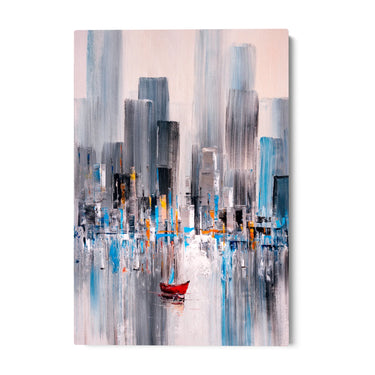 Quadro Stampa su Tela Nebulose di Città - CupidoDesign