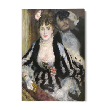 Quadro Stampa su Tela Nella Loggia del Teatro, Pierre Auguste Renoir - CupidoDesign