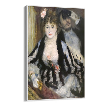 Quadro Stampa su Tela Nella Loggia del Teatro, Pierre Auguste Renoir - CupidoDesign