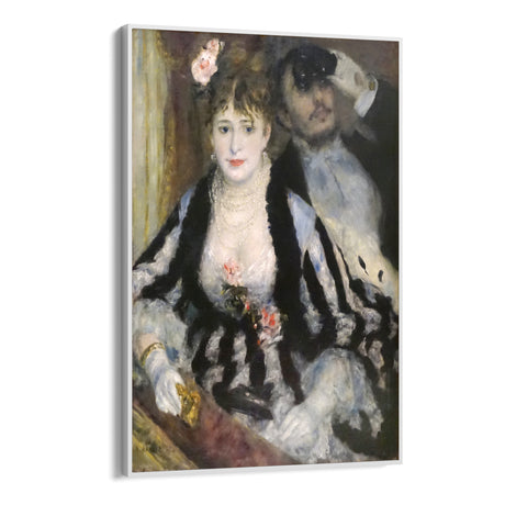 Quadro Stampa su Tela Nella Loggia del Teatro, Pierre Auguste Renoir - CupidoDesign