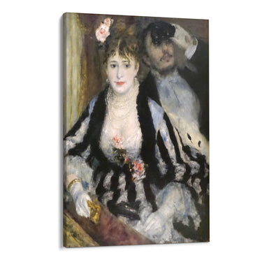 Quadro Stampa su Tela Nella Loggia del Teatro, Pierre Auguste Renoir - CupidoDesign