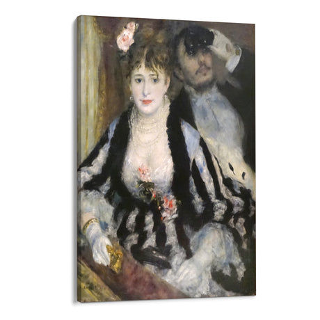 Quadro Stampa su Tela Nella Loggia del Teatro, Pierre Auguste Renoir - CupidoDesign