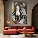 Quadro Stampa su Tela Nella Loggia del Teatro, Pierre Auguste Renoir - CupidoDesign