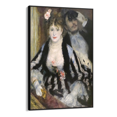 Quadro Stampa su Tela Nella Loggia del Teatro, Pierre Auguste Renoir - CupidoDesign