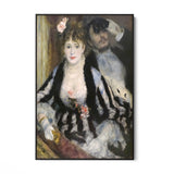 Quadro Stampa su Tela Nella Loggia del Teatro, Pierre Auguste Renoir - CupidoDesign