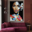 Quadro Stampa su Tela Nero Assoluto - CupidoDesign