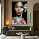 Quadro Stampa su Tela Nero Assoluto - CupidoDesign