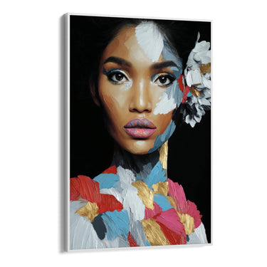 Quadro Stampa su Tela Nero Assoluto - CupidoDesign