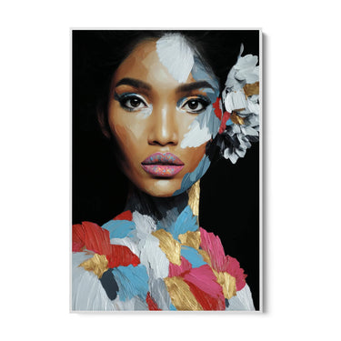 Quadro Stampa su Tela Nero Assoluto - CupidoDesign