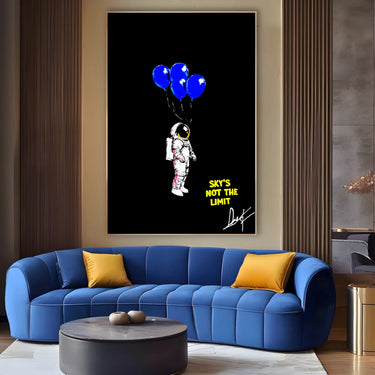 Quadro Stampa su Tela Nessun Limite - CupidoDesign