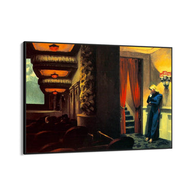 Quadro Stampa su Tela New York Movie, Edward Hopper - CupidoDesign