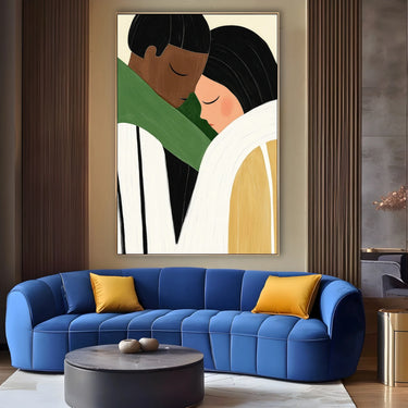 Quadro Stampa su Tela Attimi D'Unione - CupidoDesign