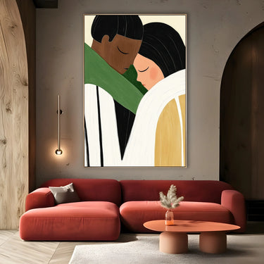 Quadro Stampa su Tela Attimi D'Unione - CupidoDesign