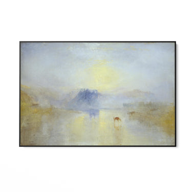 Quadro Stampa su Tela Norham Castle, Sunrise, William Turner - CupidoDesign