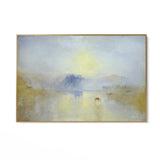 Quadro Stampa su Tela Norham Castle, Sunrise, William Turner - CupidoDesign